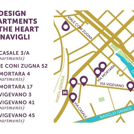 Апартаменты Navigli *